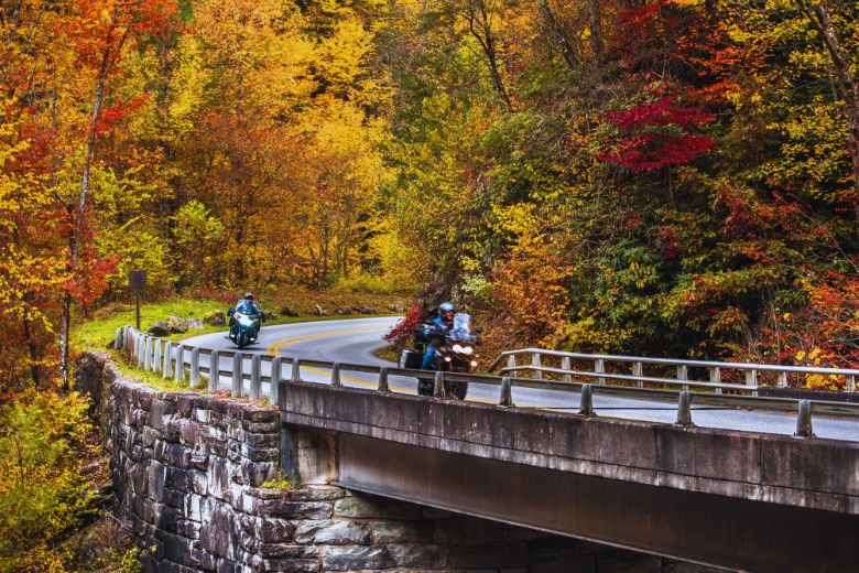 Top 5 Motorcycle Drives in the Great Smoky Mountains